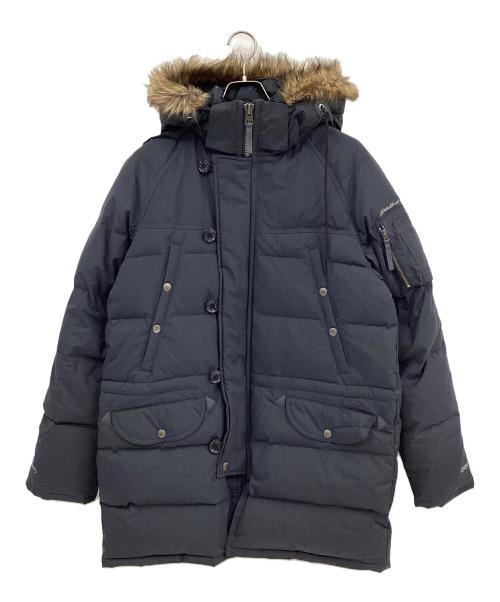 Eddie Bauer（エディーバウアー）Eddie Bauer (エディーバウアー) ダウンジャケット ネイビー サイズ:Ⅿの古着・服飾アイテム