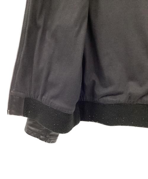 Shama（シャマ）Shama (シャマ) カウレザージャケット ブラック サイズ:42の古着・服飾アイテム