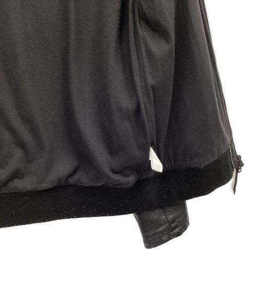 Shama（シャマ）Shama (シャマ) カウレザージャケット ブラック サイズ:42の古着・服飾アイテム