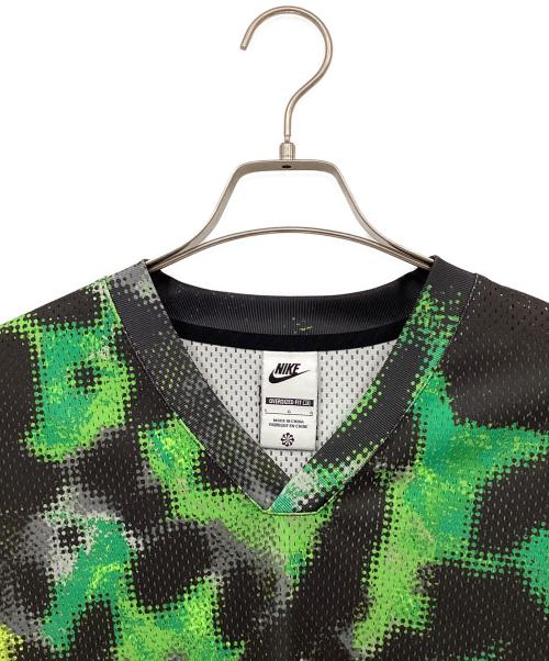 NIKE（ナイキ）NIKE (ナイキ) 半袖カットソー グリーン×ブラック サイズ:Lの古着・服飾アイテム