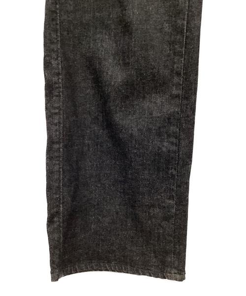 Something（サムシング）Something (サムシング) セミワイドデニムパンツ グレー サイズ:W28の古着・服飾アイテム