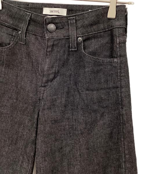 Something（サムシング）Something (サムシング) セミワイドデニムパンツ グレー サイズ:W28の古着・服飾アイテム