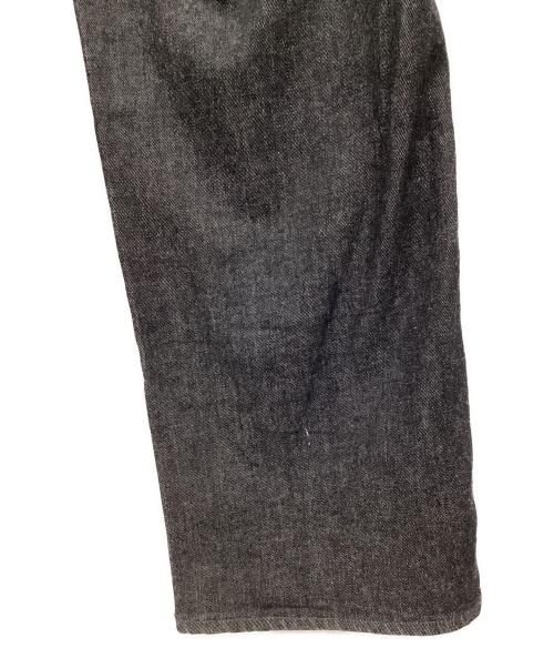 Something（サムシング）Something (サムシング) セミワイドデニムパンツ グレー サイズ:W28の古着・服飾アイテム