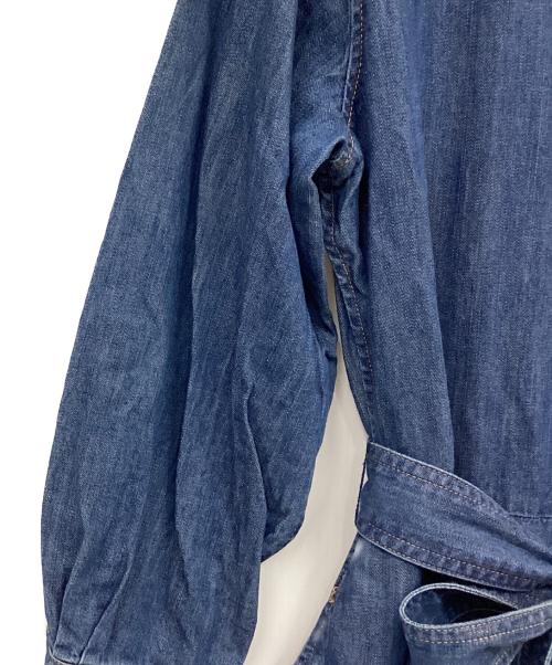 RALPH LAUREN（ラルフローレン）RALPH LAUREN (ラルフローレン) 長袖ワンピース インディゴの古着・服飾アイテム
