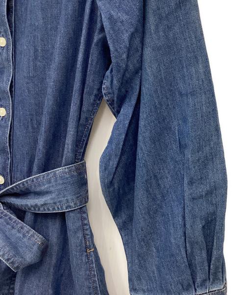 RALPH LAUREN（ラルフローレン）RALPH LAUREN (ラルフローレン) 長袖ワンピース インディゴの古着・服飾アイテム
