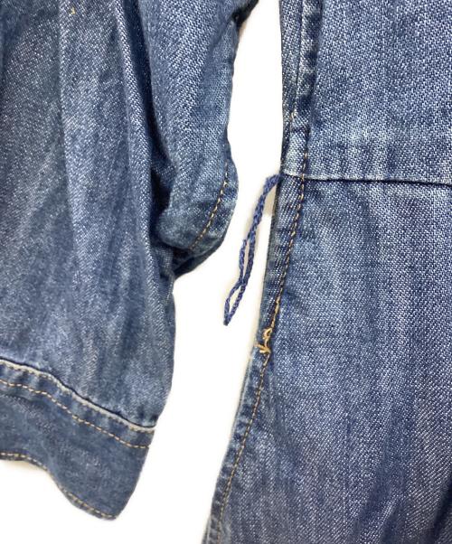 RALPH LAUREN（ラルフローレン）RALPH LAUREN (ラルフローレン) 長袖ワンピース インディゴの古着・服飾アイテム
