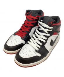 NIKE（ナイキ）の古着「Air Jordan 1 Mid "Gym Red"」｜ブラック×ホワイト