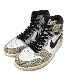 NIKE（ナイキ）の古着「AIR JORDAN 1 RETRO HIGH OG」｜グレー×ホワイト