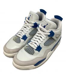 NIKE（ナイキ）の古着「Air Jordan 4 Retro "Industrial Blue"」｜ホワイト×ブルー