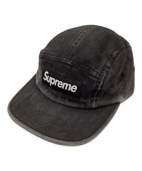 SUPREME（シュプリーム）SUPREME (シュプリーム) Washed Chino Twill Camp Cap ブラック サイズ:58㎝の古着・服飾アイテム
