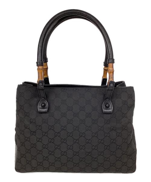 GUCCI（グッチ）GUCCI (グッチ) グッチ/バンブー/112526/ハンドバッグ ブラックの古着・服飾アイテム