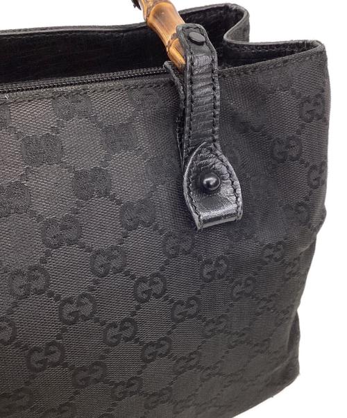 GUCCI（グッチ）GUCCI (グッチ) グッチ/バンブー/112526/ハンドバッグ ブラックの古着・服飾アイテム