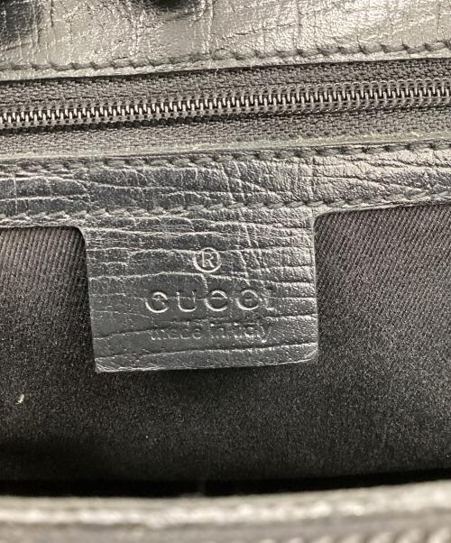 GUCCI（グッチ）GUCCI (グッチ) グッチ/バンブー/112526/ハンドバッグ ブラックの古着・服飾アイテム