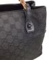 中古・古着 GUCCI (グッチ) グッチ/バンブー/112526/ハンドバッグ ブラック：20000円