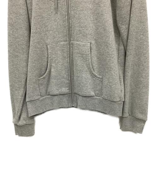 adidas（アディダス）adidas (アディダス) JEREMY SCOTT (ジェレミー スコット) ジップパーカー グレー サイズ:Mの古着・服飾アイテム
