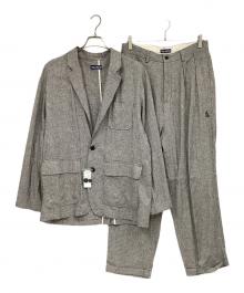 NAUTICA（ノーティカ）の古着「リネン混セットアップ」｜グレー