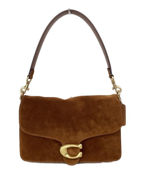 COACH（コーチ）COACH (コーチ) チェーンタビーショルダーバッグ/コーチ/CCK51/ ブラウン×ゴールドの古着・服飾アイテム