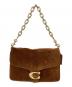 COACH (コーチ) チェーンタビーショルダーバッグ/コーチ/CCK51/ ブラウン×ゴールド：36000円