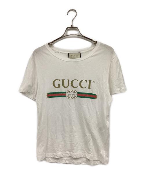 GUCCI（グッチ）GUCCI (グッチ) 半袖カットソー ホワイト サイズ:表記なしの古着・服飾アイテム
