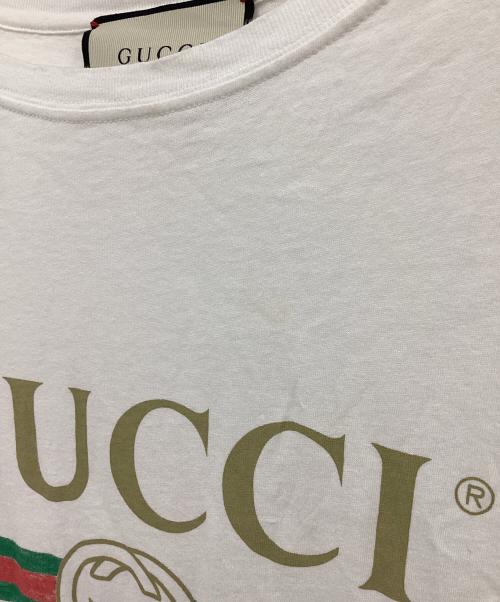 GUCCI（グッチ）GUCCI (グッチ) 半袖カットソー ホワイト サイズ:表記なしの古着・服飾アイテム