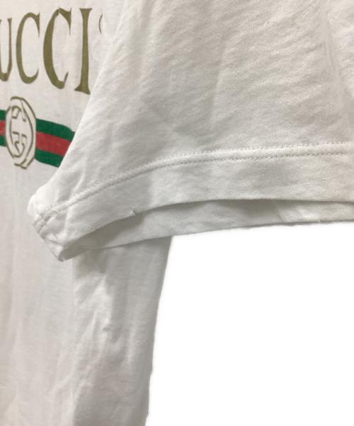 GUCCI（グッチ）GUCCI (グッチ) 半袖カットソー ホワイト サイズ:表記なしの古着・服飾アイテム