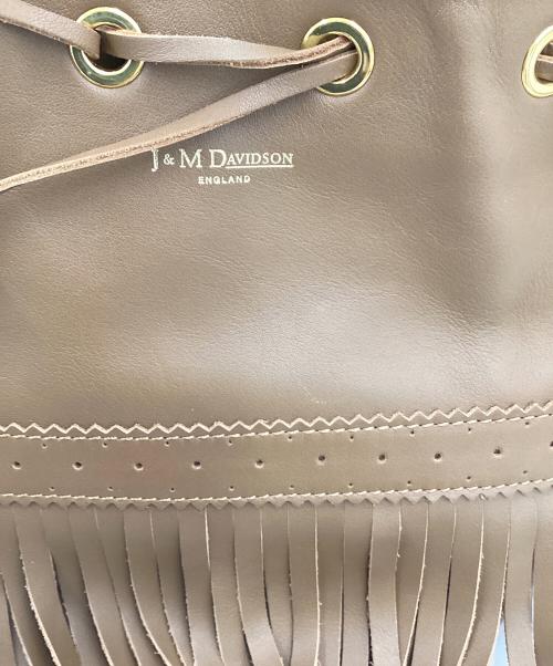 J&M DAVIDSON（ジェイ＆エム デヴィッドソン）J&M DAVIDSON (ジェイ＆エム デヴィッドソン) ジェイ＆エム デヴィッドソン/ハンドバッグ ブラウンの古着・服飾アイテム