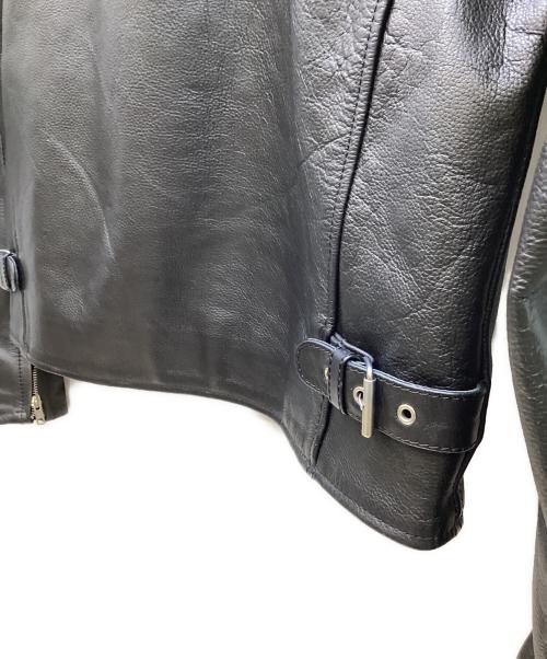 Rookie（ルーキー）Rookie (ルーキー) レザージャケット ブラック サイズ:3Lの古着・服飾アイテム