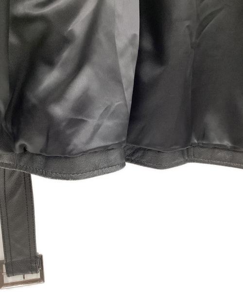 URBAN BARON（アーバンバロン）URBAN BARON (アーバンバロン) レザーライダースジャケット ブラック サイズ:3XLの古着・服飾アイテム