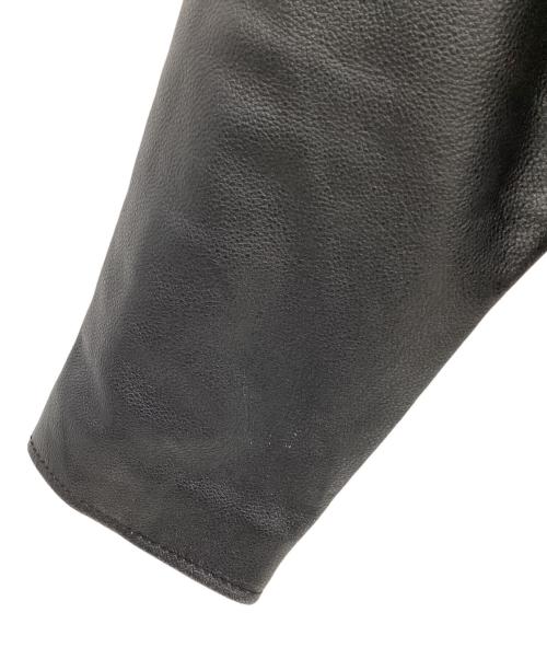 URBAN BARON（アーバンバロン）URBAN BARON (アーバンバロン) レザーライダースジャケット ブラック サイズ:3XLの古着・服飾アイテム