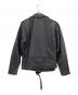URBAN BARON (アーバンバロン) レザーライダースジャケット ブラック サイズ:3XL：7000円