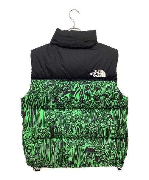 THE NORTH FACE（ザ ノース フェイス）THE NORTH FACE (ザ ノース フェイス) ダウンベスト グリーン×ブラック サイズ:Mの古着・服飾アイテム