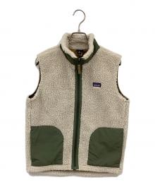 Patagonia（パタゴニア）の古着「レトロXベスト」｜ベージュ×グリーン