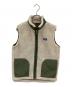 Patagonia（パタゴニア）の古着「レトロXベスト」｜ベージュ×グリーン