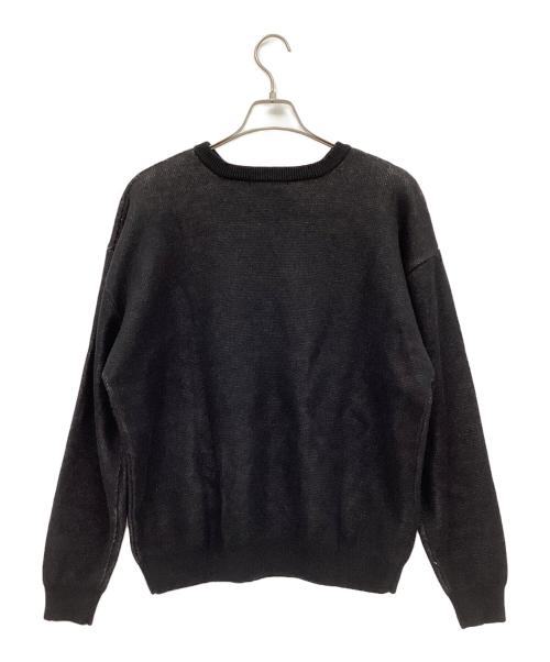 GROUND/N/ACE（グランダンエース）GROUND/N/ACE (グランダンエース) 厚手ニット ブラック サイズ:L 未使用品の古着・服飾アイテム