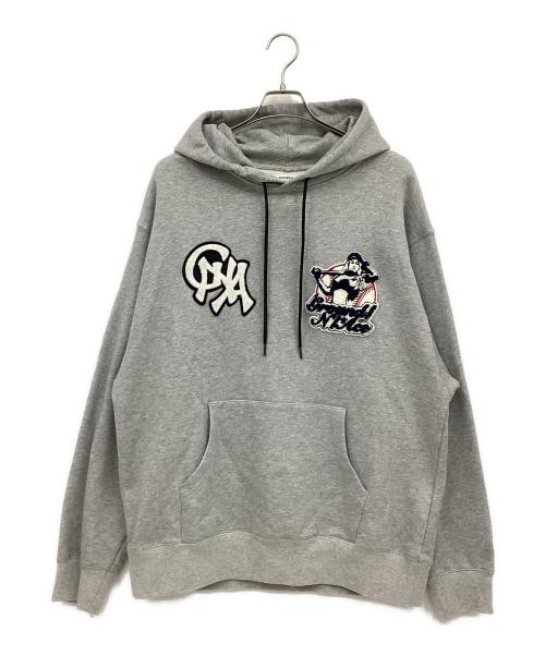 GROUND/N/ACE（グランダンエース）GROUND/N/ACE (グランダンエース) プルオーバーパーカー グレー サイズ:Lの古着・服飾アイテム