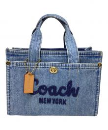 COACH（コーチ）の古着「コーチ/CR659/トートバッグ」｜インディゴ