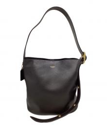 COACH（コーチ）の古着「コーチ/CCC23/ブリーカー バケットバッグ21」｜ブラック