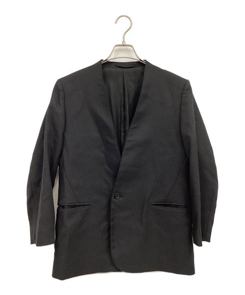 INVERT（インバート）INVERT (インバート) ノーカラージャケット ブラック サイズ:1の古着・服飾アイテム