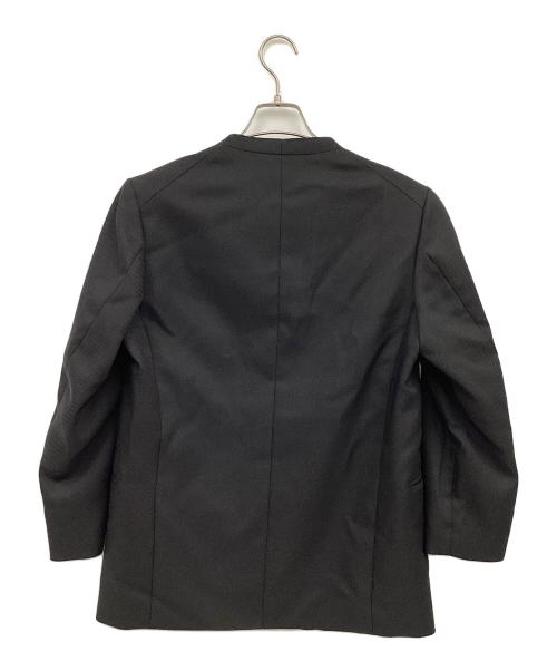 INVERT（インバート）INVERT (インバート) ノーカラージャケット ブラック サイズ:1の古着・服飾アイテム
