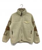 PENDLETON×BAYFLOWペンドルトン×ベイフロー）の古着「ボアジャケット」｜ベージュ×ブラウン