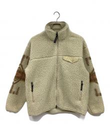 PENDLETON×BAYFLOW（ペンドルトン×ベイフロー）の古着「ボアジャケット」｜ベージュ×ブラウン