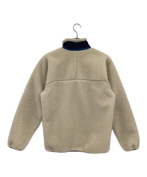 Patagonia（パタゴニア）Patagonia (パタゴニア) クラシックレトロXジャケット アイボリー×ネイビー サイズ:Mの古着・服飾アイテム