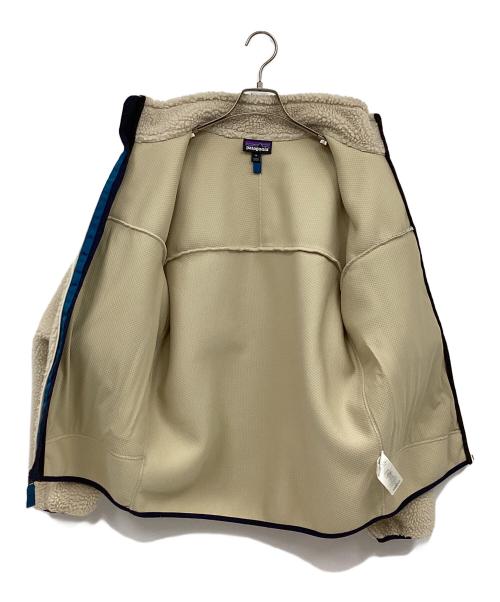 Patagonia（パタゴニア）Patagonia (パタゴニア) クラシックレトロXジャケット アイボリー×ネイビー サイズ:Mの古着・服飾アイテム