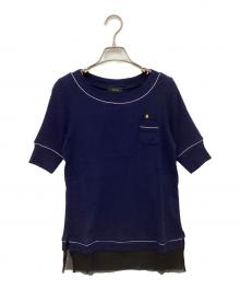 UNDERCOVER（アンダーカバー）の古着「半袖カットソー」｜ネイビー
