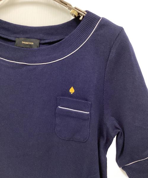 UNDERCOVER（アンダーカバー）UNDERCOVER (アンダーカバー) 半袖カットソー ネイビー サイズ:2の古着・服飾アイテム