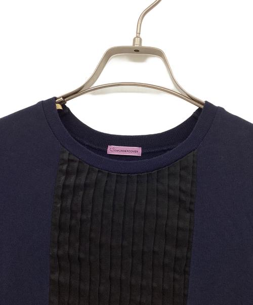SueUNDERCOVER（スーアンダーカバー）SueUNDERCOVER (スーアンダーカバー) 半袖カットソー ネイビー サイズ:2の古着・服飾アイテム