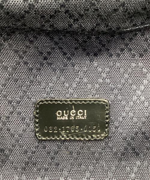 GUCCI（グッチ）GUCCI (グッチ) グッチ/032・1705/ポーチ ブラックの古着・服飾アイテム
