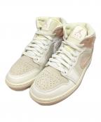 ）の古着「Air Jordan 1 Mid SE Women's」｜ピンク×ホワイト