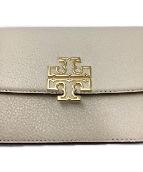 TORY BURCH（トリーバーチ）TORY BURCH (トリーバーチ) トリーバーチ/141012/チェーンショルダーバッグ ベージュ×ゴールドの古着・服飾アイテム