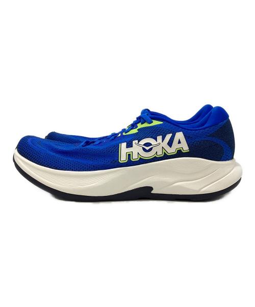 HOKA（ホカ）HOKA (ホカ) RINCON４ ブルー×ホワイト サイズ:28㎝の古着・服飾アイテム